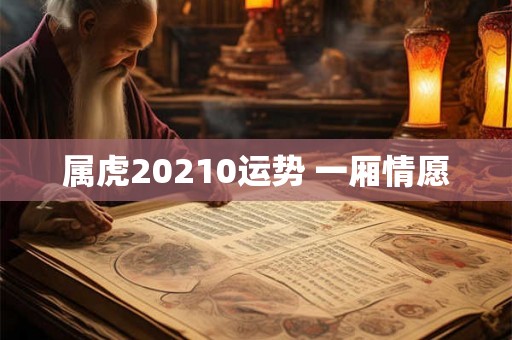 属虎20210运势 一厢情愿 属虎20210运势 一厢情愿