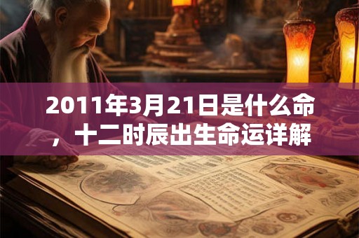 2011年3月21日是什么命,十二时辰出生命运详解 2011年3月21日是什么命,十二时辰出生命运详解