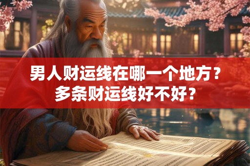 男人财运线在哪一个地方？多条财运线好不好？