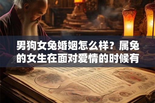 男狗女兔婚姻怎么样？属兔的女生在面对爱情的时候有什么弱点？