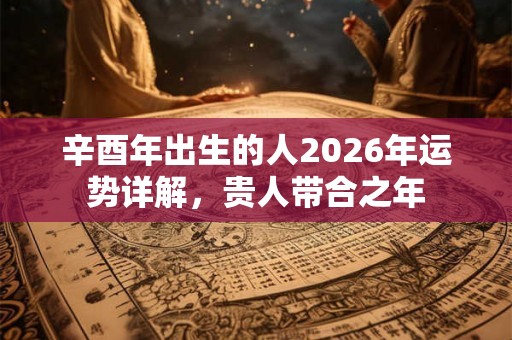 辛酉年出生的人2026年运势详解，贵人带合之年