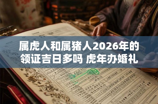 属虎人和属猪人2026年的领证吉日多吗 虎年办婚礼好不好