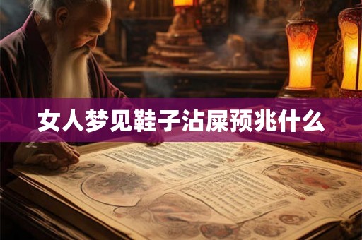 女人梦见鞋子沾屎预兆什么 女人梦见鞋子沾屎预兆什么