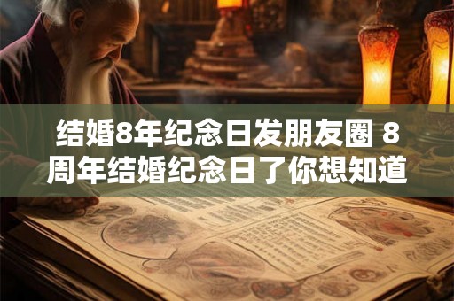 结婚8年纪念日发朋友圈 8周年结婚纪念日了你想知道我和我的另一半是如何度过这个特殊的日子的吗