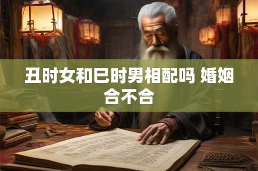 丑时女和巳时男相配吗 婚姻合不合