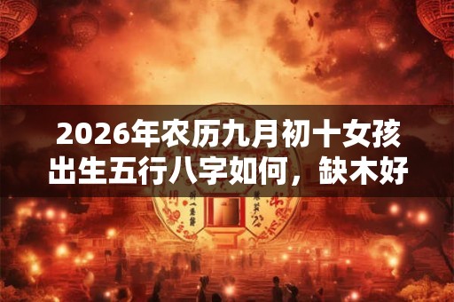 2026年农历九月初十女孩出生五行八字如何,缺木好名字推荐 2026年农历九月初十女孩出生五行八字如何,缺木好名字推荐