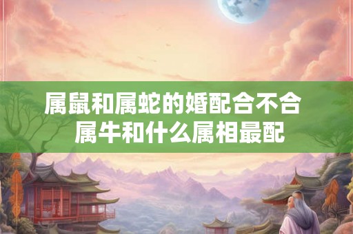 属鼠和属蛇的婚配合不合  属牛和什么属相最配