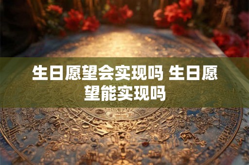 生日愿望会实现吗 生日愿望能实现吗