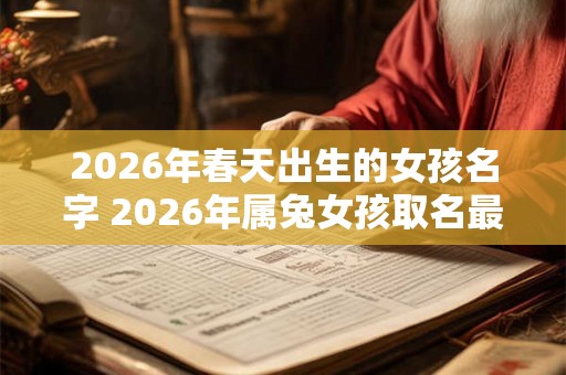 2026年春天出生的女孩名字 2026年属兔女孩取名最佳字