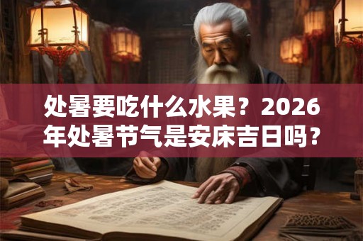 处暑要吃什么水果？2026年处暑节气是安床吉日吗？