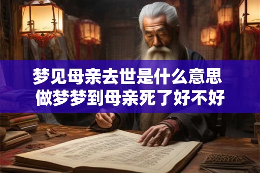 梦见母亲去世是什么意思 做梦梦到母亲死了好不好