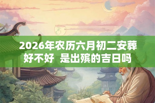 2026年农历六月初二安葬好不好  是出殡的吉日吗