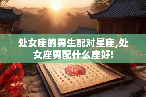 处女座的男生配对星座,处女座男配什么座好!