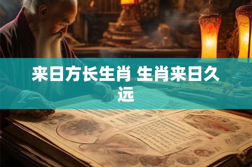 来日方长生肖 生肖来日久远