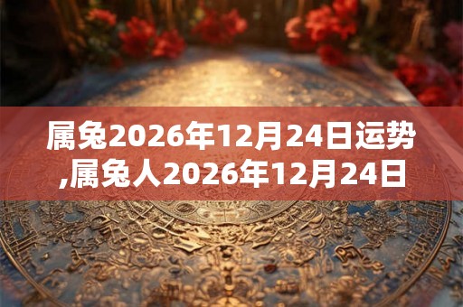 属兔2026年12月24日运势,属兔人2026年12月24日财运,生肖兔2026年12月24日运势 属兔2026年12月24日运势,属兔人2026年12月24日财运,生肖兔2026年12月24日运势