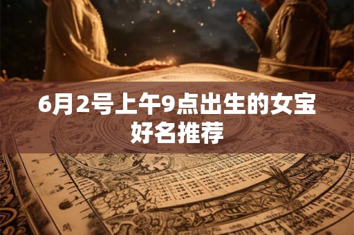 6月2号上午9点出生的女宝好名推荐