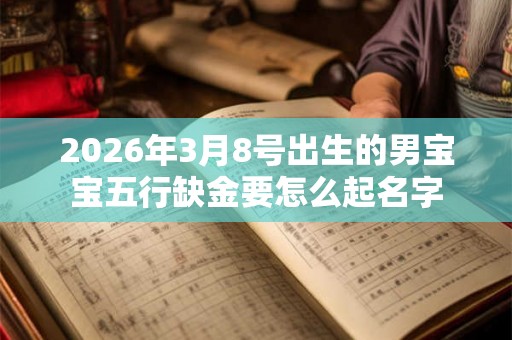 2026年3月8号出生的男宝宝五行缺金要怎么起名字