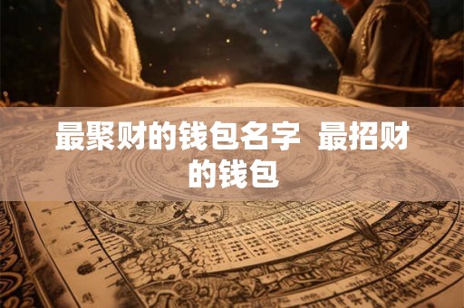 最聚财的钱包名字  最招财的钱包