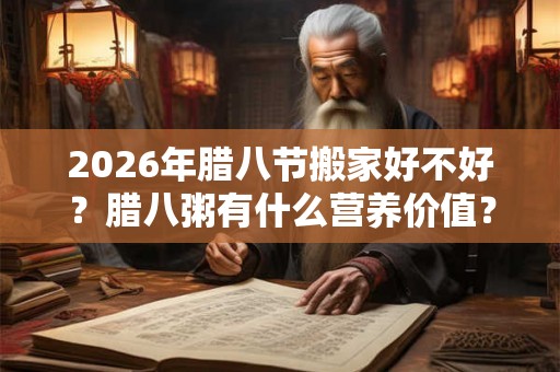 2026年腊八节搬家好不好？腊八粥有什么营养价值？