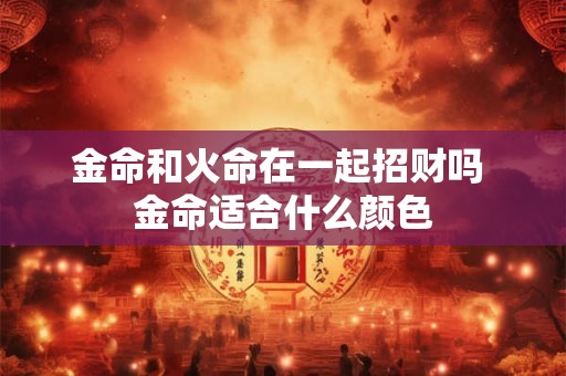 金命和火命在一起招财吗 金命适合什么颜色 金命和火命在一起招财吗 金命适合什么颜色