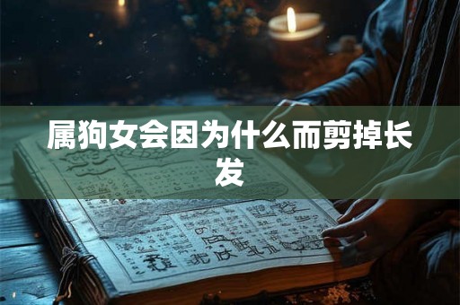 属狗女会因为什么而剪掉长发