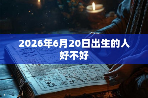 2026年6月20日出生的人好不好