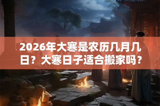 2026年大寒是农历几月几日？大寒日子适合搬家吗？