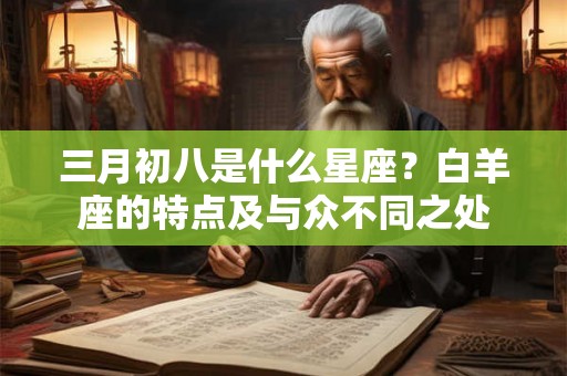 三月初八是什么星座？白羊座的特点及与众不同之处