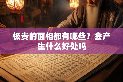 极贵的面相都有哪些？会产生什么好处吗