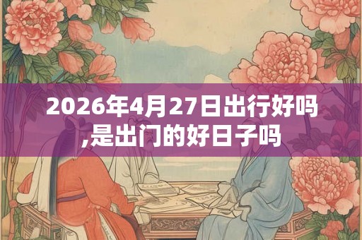 2026年4月27日出行好吗,是出门的好日子吗 2026年4月27日出行好吗,是出门的好日子吗