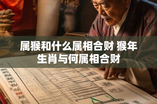 属猴和什么属相合财 猴年生肖与何属相合财 属猴和什么属相合财 猴年生肖与何属相合财