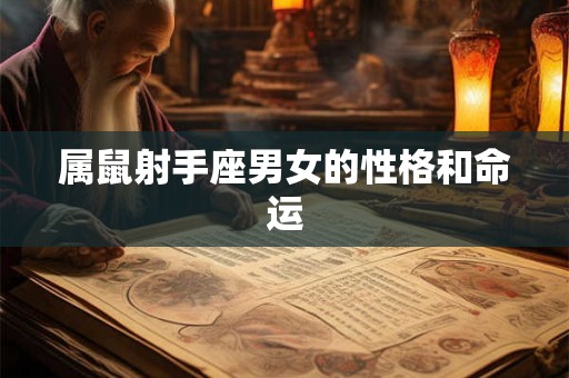 属鼠射手座男女的性格和命运
