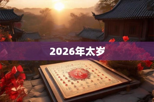 2026年太岁