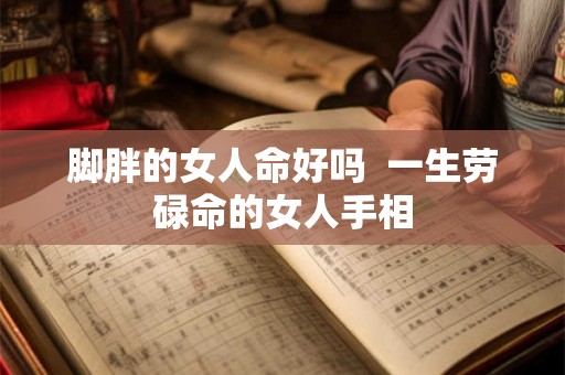 脚胖的女人命好吗  一生劳碌命的女人手相