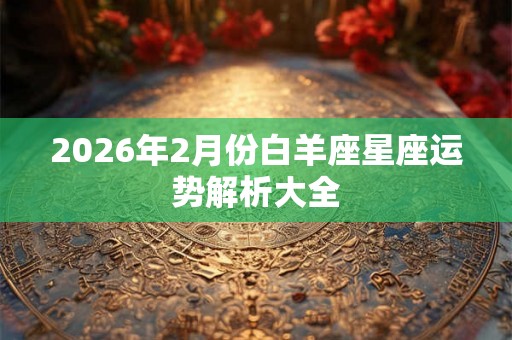2026年2月份白羊座星座运势解析大全
