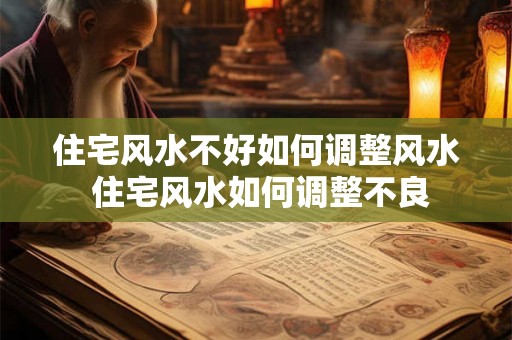 住宅风水不好如何调整风水 住宅风水如何调整不良 住宅风水不好如何调整风水 住宅风水如何调整不良