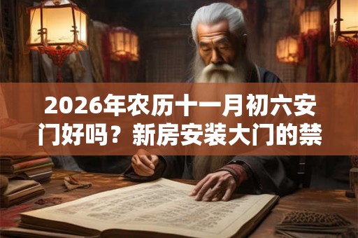 2026年农历十一月初六安门好吗？新房安装大门的禁忌