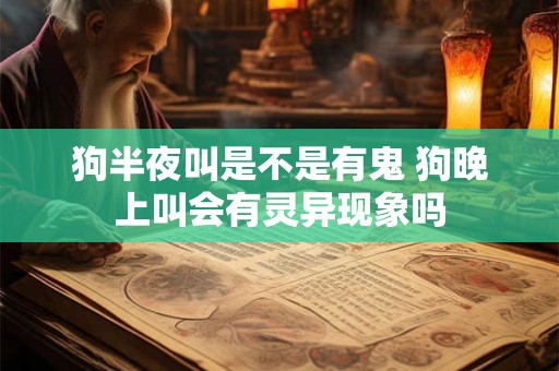 狗半夜叫是不是有鬼 狗晚上叫会有灵异现象吗