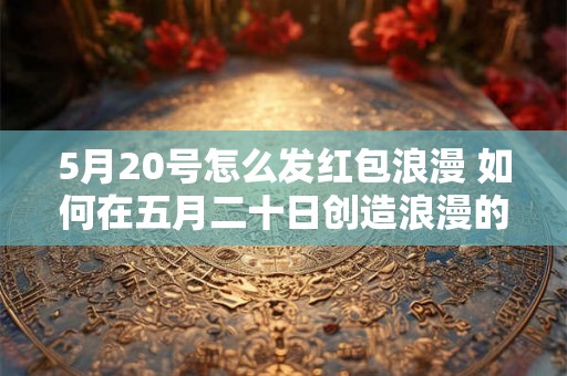 5月20号怎么发红包浪漫 如何在五月二十日创造浪漫的红包方式