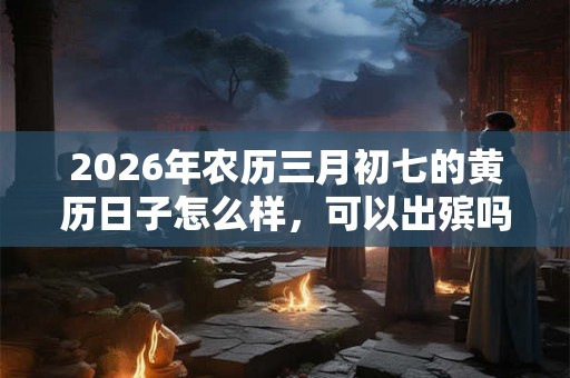 2026年农历三月初七的黄历日子怎么样，可以出殡吗？
