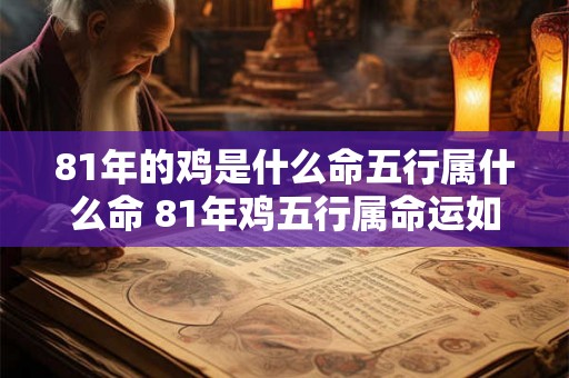 81年的鸡是什么命五行属什么命 81年鸡五行属命运如何