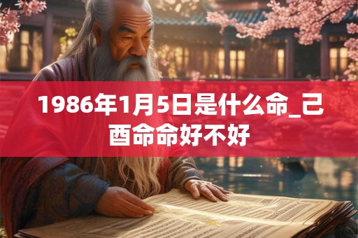1986年1月5日是什么命_己酉命命好不好 1986年1月5日是什么命_己酉命命好不好