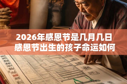 2026年感恩节是几月几日 感恩节出生的孩子命运如何