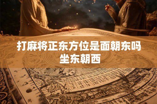 打麻将正东方位是面朝东吗 坐东朝西