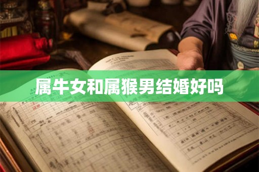 属牛女和属猴男结婚好吗