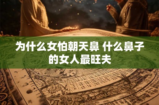 为什么女怕朝天鼻 什么鼻子的女人最旺夫 为什么女怕朝天鼻 什么鼻子的女人最旺夫