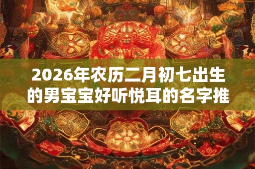 2026年农历二月初七出生的男宝宝好听悦耳的名字推荐 2026年农历二月初七出生的男宝宝好听悦耳的名字推荐