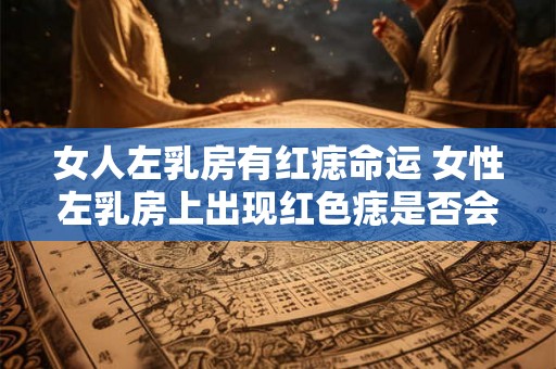 女人左乳房有红痣命运 女性左乳房上出现红色痣是否会对命运产生影响