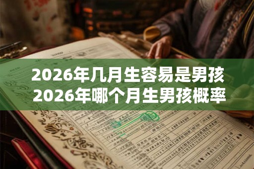 2026年几月生容易是男孩 2026年哪个月生男孩概率高 2026年几月生容易是男孩 2026年哪个月生男孩概率高