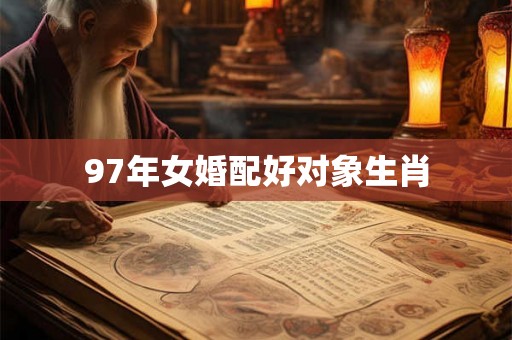 97年女婚配好对象生肖